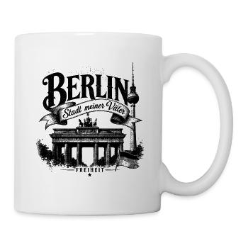 BERLIN - Stadt meiner Väter - Tasse - Weiß - Rechts