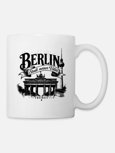 BERLIN - Stadt meiner Väter - Tasse - Weiß