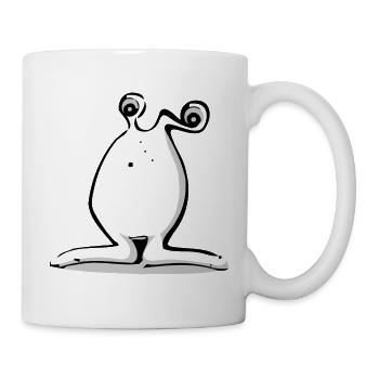 Funny Alien Monster - Mug - white - Right