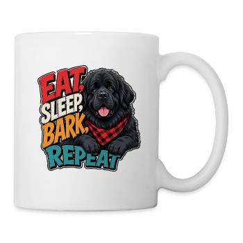 Newfoundland Dog - Mug - white - Right