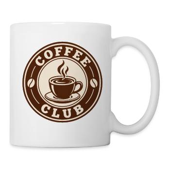 Club de café - Mug blanc - blanc - Droite