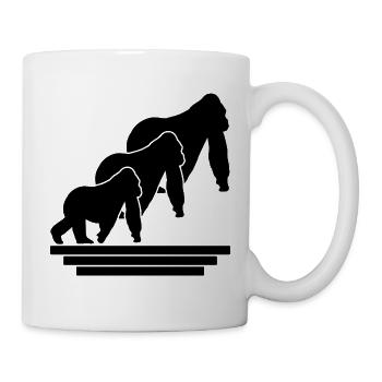 Monkey Family - Mug - white - Right
