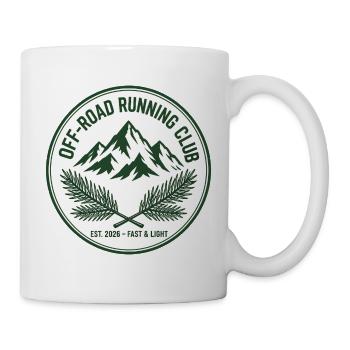 Club de course tout-terrain - Mug blanc - blanc - Droite