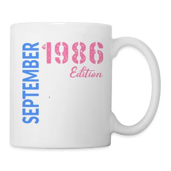 September 1986 Birthday - Mug - white - Right