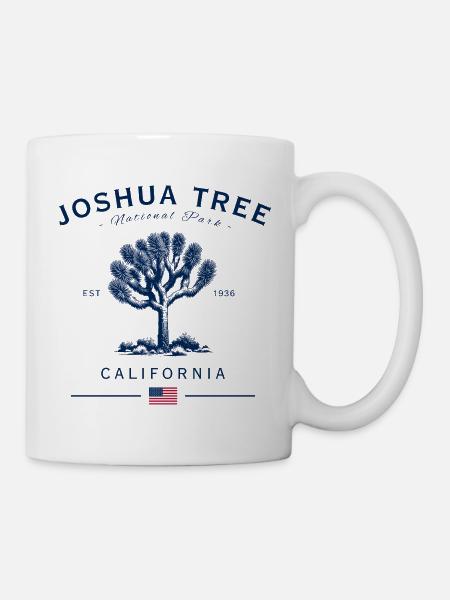 Joshua Tree California Nationalpark - Tasse - Weiß