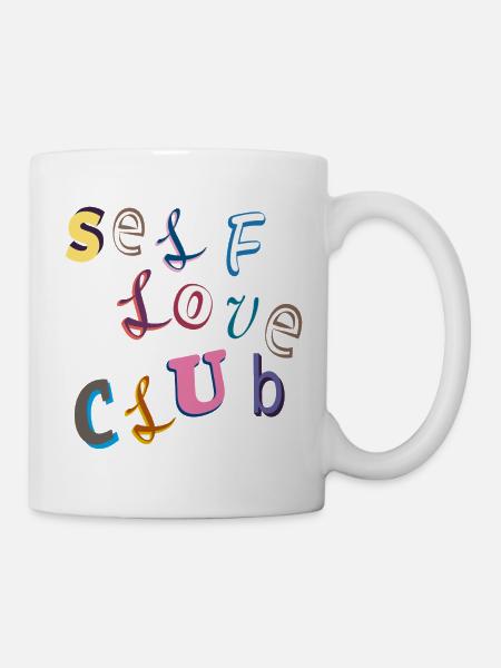 Selbstliebe Club - Tasse - Weiß