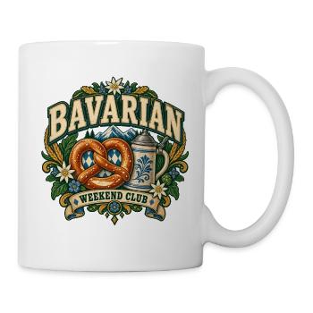 Bayerischer Festmodus - Tasse - Weiß - Rechts