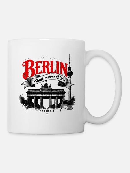 BERLIN - Stadt meiner Väter - Tasse - Weiß