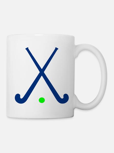 Feldhockeyschläger Hallenhockey - Tasse - Weiß