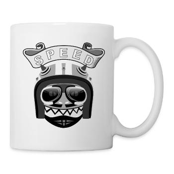 MONSTER RIDER - Tasse - Weiß - Rechts