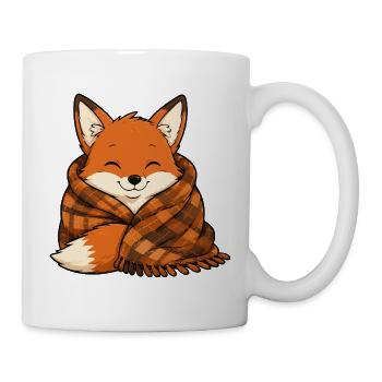 fuchs-decke - Tasse - Weiß - Rechts