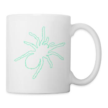 spinne - Tasse - Weiß - Rechts