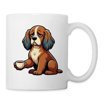 Cocker Spaniel Cockerhund Cocker Spaniel Besitzer - Tasse - Weiß - Rechts