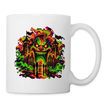 Enter If You Dare - Tasse - Weiß - Rechts