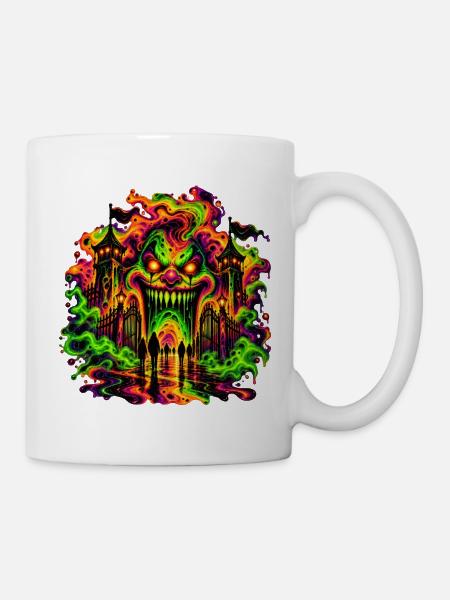 Enter If You Dare - Tasse - Weiß