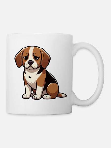 Beagle Beaglebesitzer Beaglehalter beaglehund - Tasse - Weiß