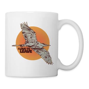 ICH LIEBE ES, ZU GEHEN - Tasse - Weiß - Rechts