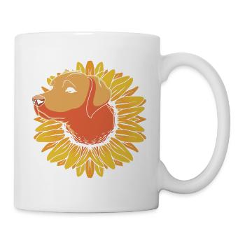 Rhodesian Ridgeback - Tasse - Weiß - Rechts