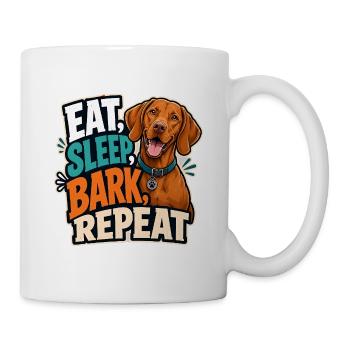 Ungarischer Pointer - Tasse - Weiß - Rechts