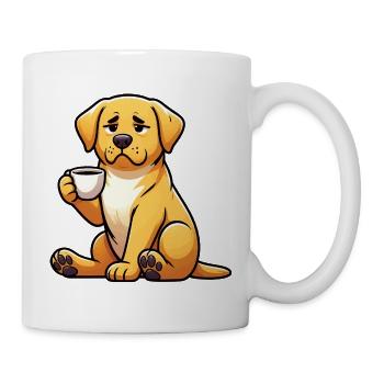 Labrador Labradorbesitzer Labradorliebhaber Labbi - Tasse - Weiß - Rechts