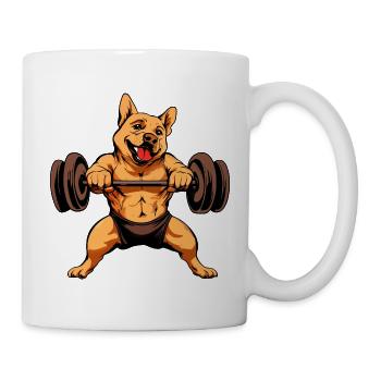 Trainer Hund - Tasse - Weiß - Rechts