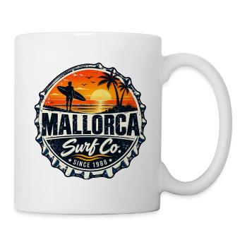 Mallorca - Spanien - Spain - Espana - Insel - Tasse - Weiß - Rechts