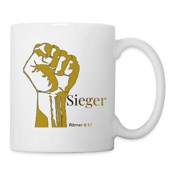 siegreich - Tasse - Weiß - Rechts