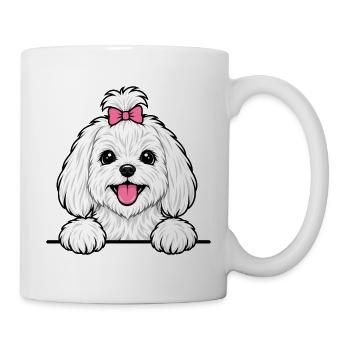 Malteser - Tasse - Weiß - Rechts