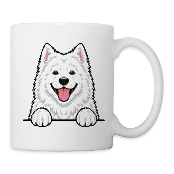 Samojede - Tasse - Weiß - Rechts