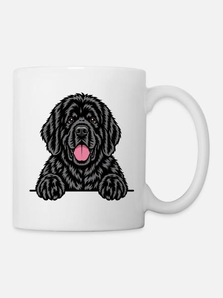 Neufundländer - Tasse - Weiß