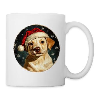Border Collie Weihnachten - Tasse - Weiß - Rechts