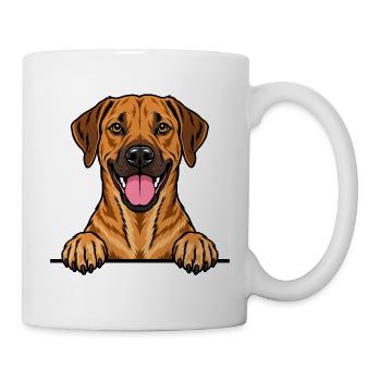 Rhodesian Ridgeback - Tasse - Weiß - Rechts