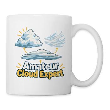 Amateur Cloud Expert  - Tasse - Weiß - Rechts