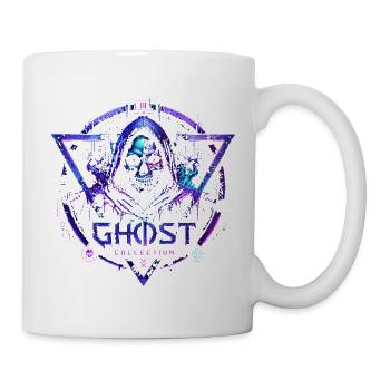 Geister-Neon-Triade – Horror – Halloween - Tasse - Weiß - Rechts