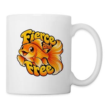 Goldfische - Tasse - Weiß - Rechts