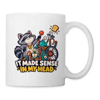 Das ergab in meinem Kopf Sinn - Tasse - Weiß - Rechts