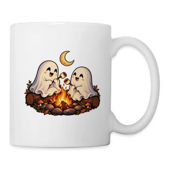 Geister rösten Marshmallows - Tasse - Weiß - Rechts