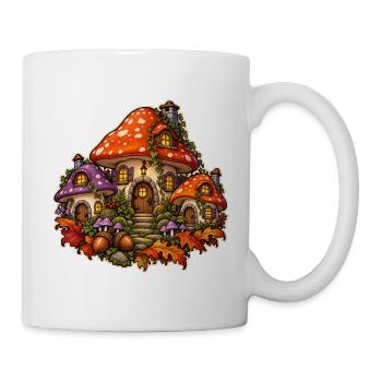 Pilzdorf - Tasse - Weiß - Rechts
