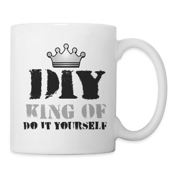 DIY_King_of-1 - Tasse - Weiß - Rechts