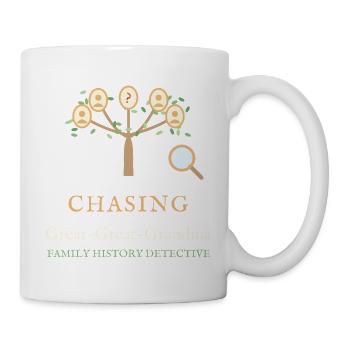 Elter-Urur-Ur-Ur-Ur-Oma-Familie - Tasse - Weiß - Rechts