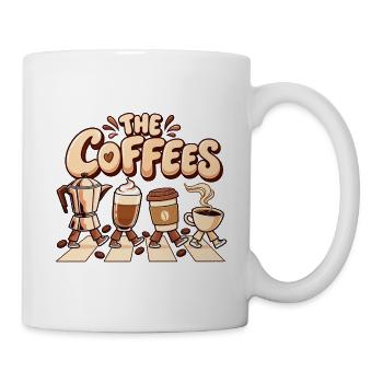 The Coffees: Lustige Kaffeeliebe für Barista-Fans! - Tasse - Weiß - Rechts