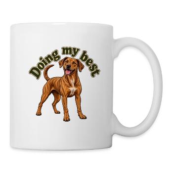Florida Cracker Cur - Tasse - Weiß - Rechts
