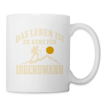 Wandermotiv - Tasse - Weiß - Rechts