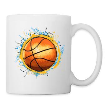 Basketball Design 01 - Mug - white - Right