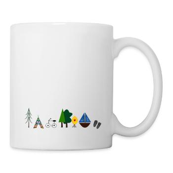 Reisefieber - Tasse - Weiß - Rechts