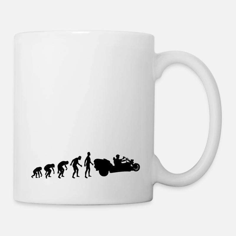 Trike evolution - Mug - white