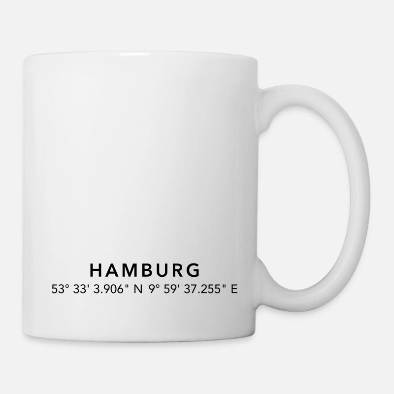 HAMBURG - Tasse - Weiß