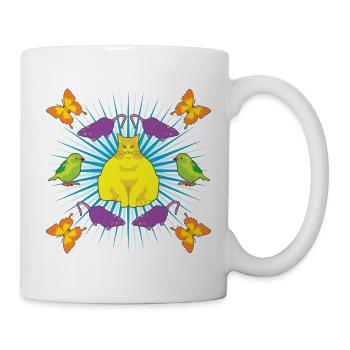 Kattguden! - Mug - white - Right