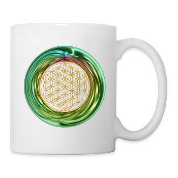 Flower of Life - Ring 1 - Mug - white - Right