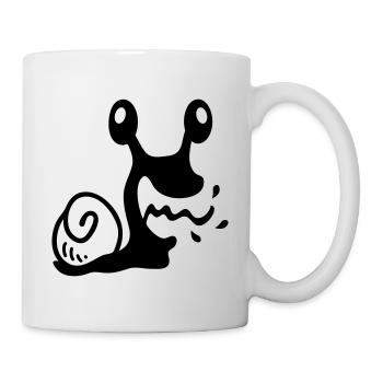 Crazy Snail - line - Mug - white - Right
